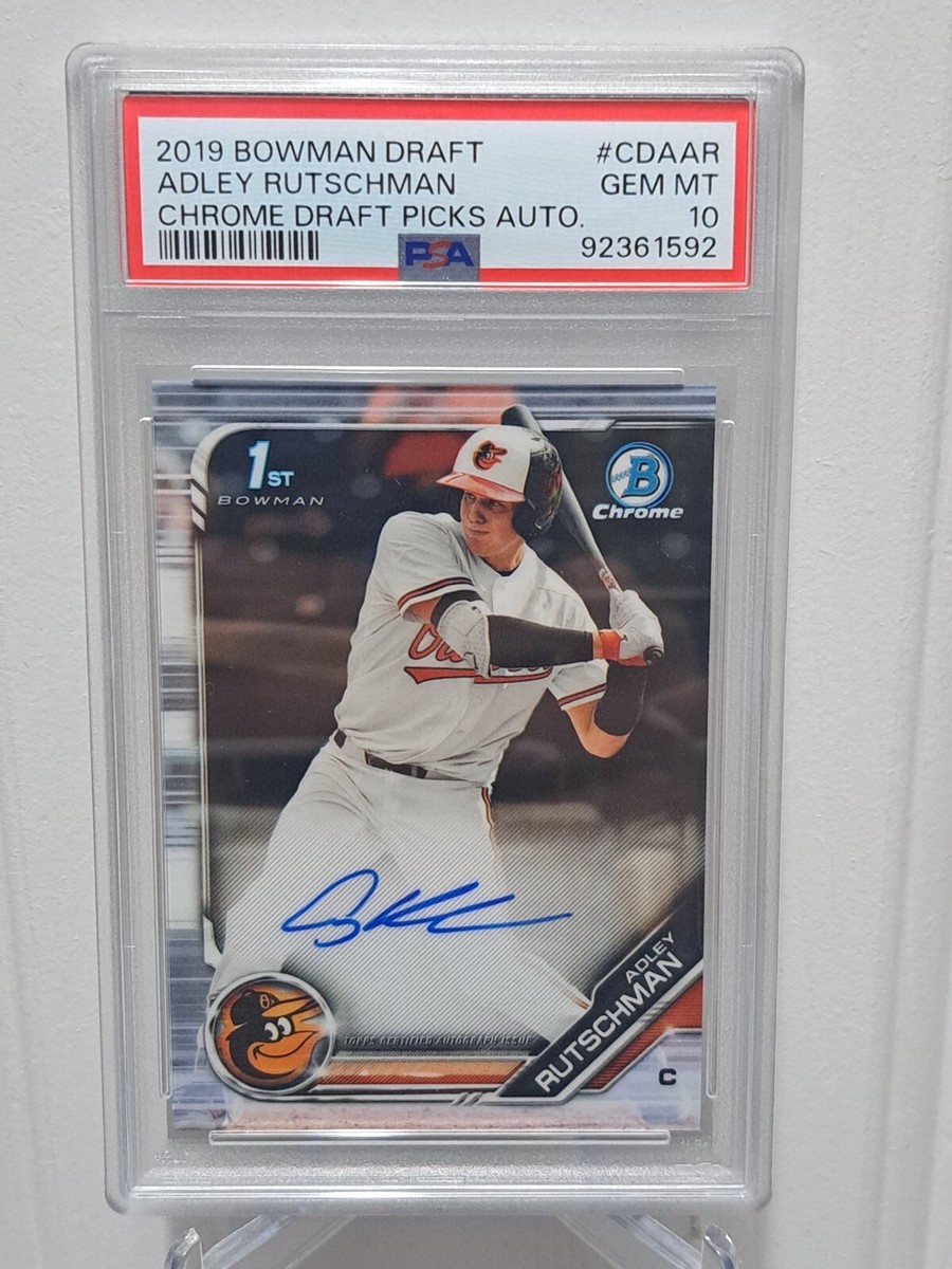 Adley Rutschman 2019 Panini 10シリ auto Adley Rutschman 2019 Panini Contenders Draft Picks Auto /10
