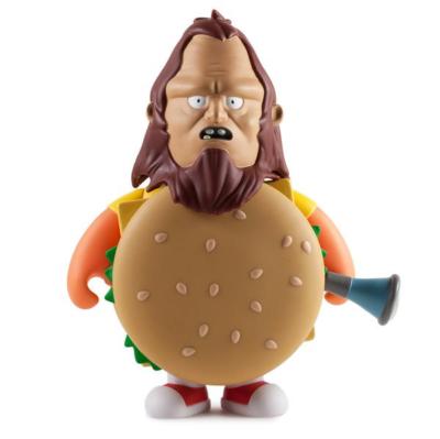 KIDROBOT BOB'S BURGERS BEEFSQUATCH 7 IN FIGURE BEAUTIFUL PLASTIC  NEW