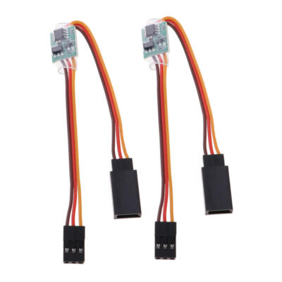 2x Servo Signal Reverser Wechselrichter 3V-24V für JR Futaba Reverse Zubehör