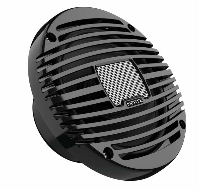 Hertz HEX 6.5-M-C 6.5" 4 Ohms Marine Audio 2-Way Coaxial Speakers Black