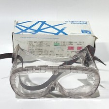  RARE VINTAGE 1950s BOUTON EYE PROTECTION SOFTSIDE GOGGLES ORIGINAL BOX SCARCE