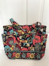 New Vera Bradley Go Round Tote in Happy Snails