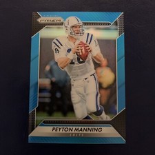 2016 Prizm PEYTON MANNING /199 LIGHT BLUE SP REFRACTOR  Colts HOFer