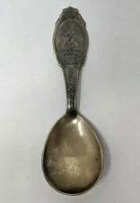 VTG Danish Silver Plate Danmark Dybbol Molle Dana DFA Souvenir Spoon TT20