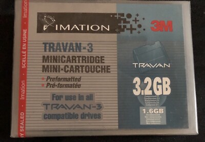 IMATION 3M TRAVAN-3 MINICARTRIDGE 3,2GB/1,6GB
