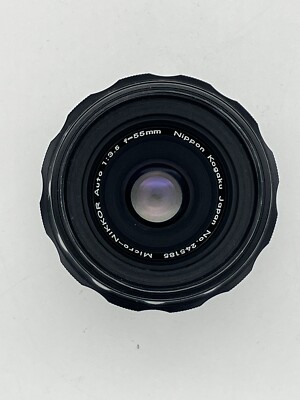 Nikon Micro-Nikkor Auto 55mm F/3.5 1:35 Non-AI Manual Focus lens