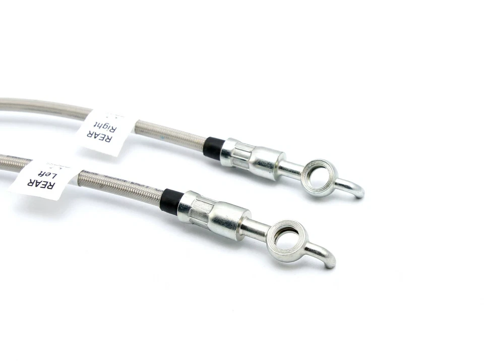 Actualización de freno Mitsubishi EVO 1/2/3 1992-1996 - Mangueras de rendimiento SAFEBRAKE Foto 3 de 4