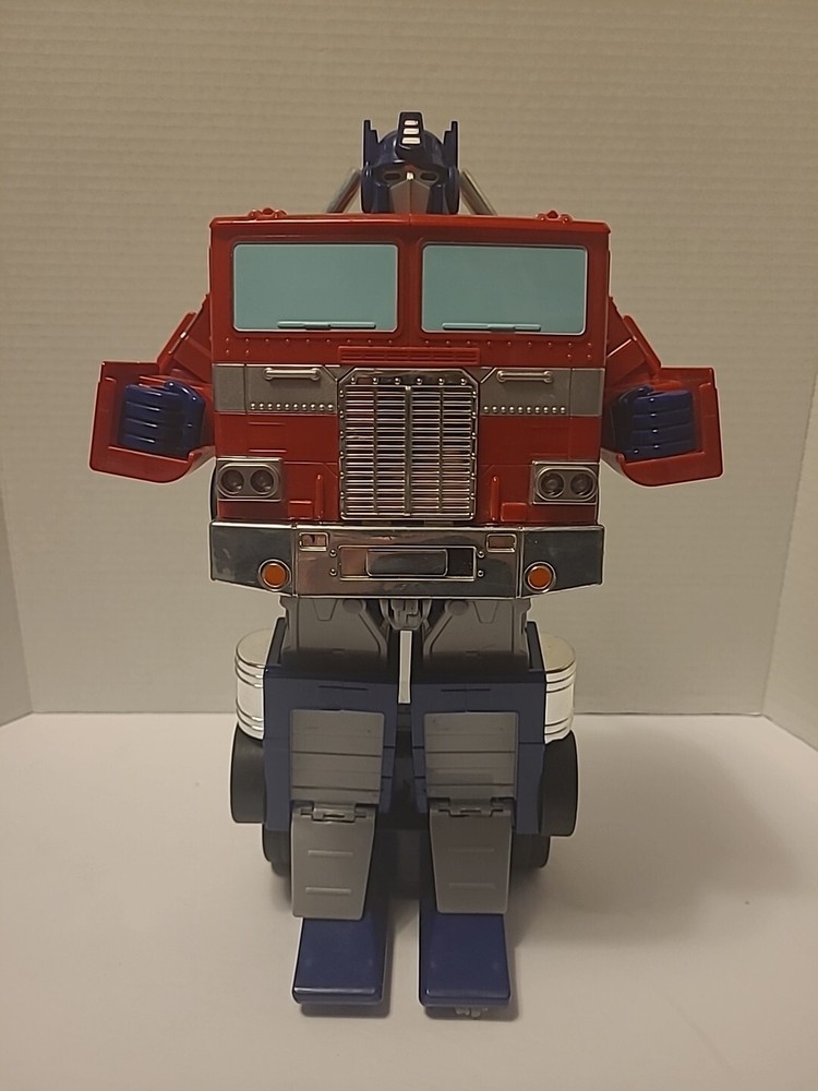 Transformers Optimus Prime Converting RC-  Jada Toys (No Remote) Lights, Talks