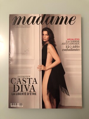 Modemagazin MADAME FIGARO Nr. 2049 (Dezember 2023) - La Diva Laetitia Casta