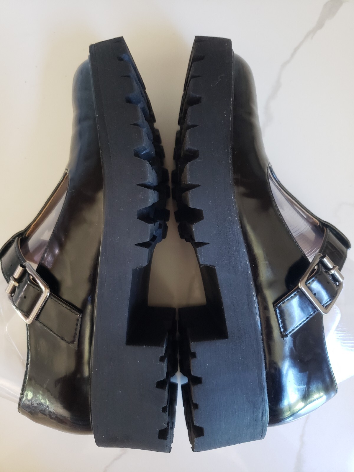 Women's Chunky Lug Sole Mary Jane Madden Girl Janne P… Gem