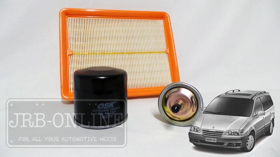 Hyundai Trajet FO G6BA V6 2.7L 07/2000~2007 AIR OIL FUEL FILTER SERVICE KIT - image 2 of 4