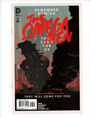 Omega Men #7 Comic Book 2016 VF/NM Tom King Trevor Hutchison DC
