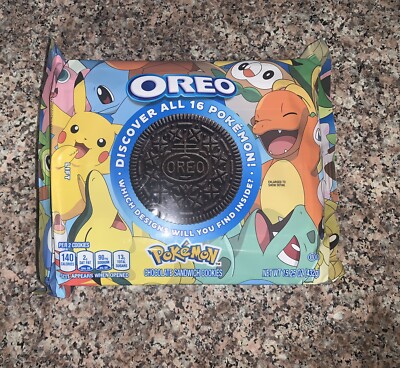 Pokémon Oreos Unopened
