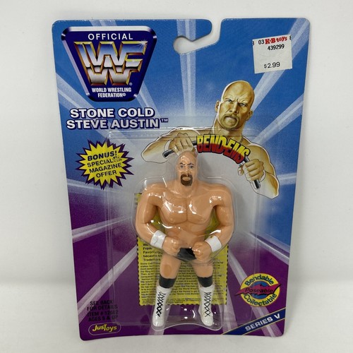 1997 WWF Bend-ems Series V Stone Cold Steve Austin...