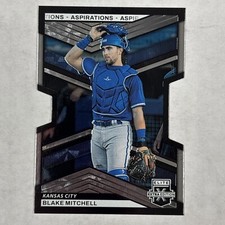 2023 Elite Extra Edition Aspirations Die-Cut /98 Blake Mitchell Black