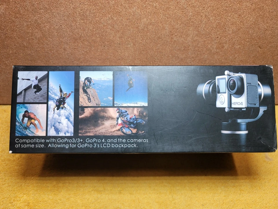 Feiyu Tech FY-G4 3-Axis Handheld Gimbal Stabilizer Remote For Gopro Hero4 Camera - Image 4 of 4