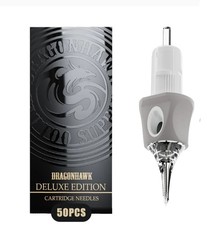 Dragonhawk Glide Extra Smooth Tattoo Cartridges, 50 Count 0.20mm diameter 0601RL