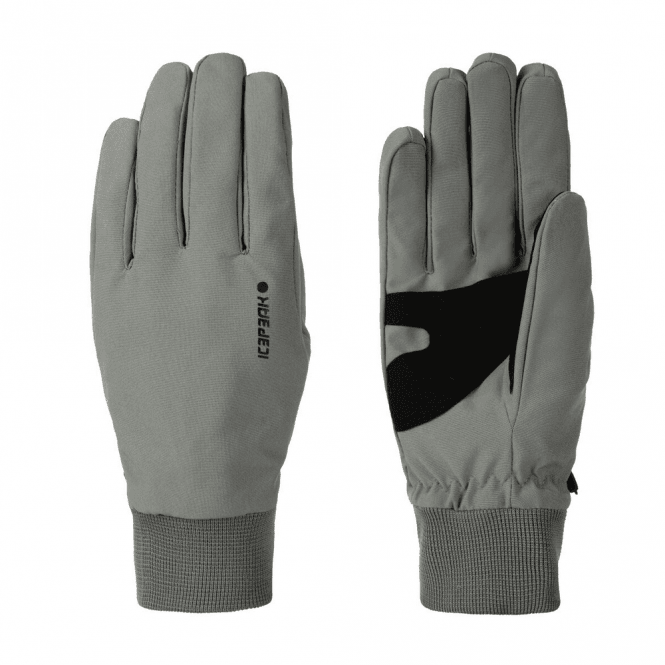 Icepeak Hartwell Glove: Grey: M