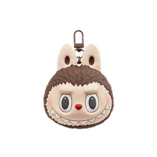 Pop Mart Labubu Silicone Earphone Bag Brown