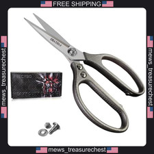 Heavy Duty Scissors 8.5 Inch All Purpose Reinforced Stainless Steel Blades