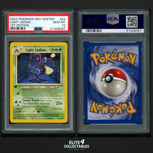 Light Ledian (1st Edition) graded PSA 10 for sale on eBay
