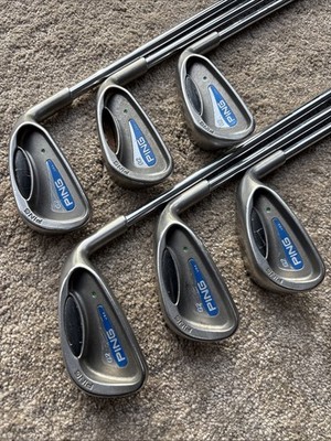 Ping G2 Eisen 5-PW Eisen Green Dot Nippon True Temper Stiff