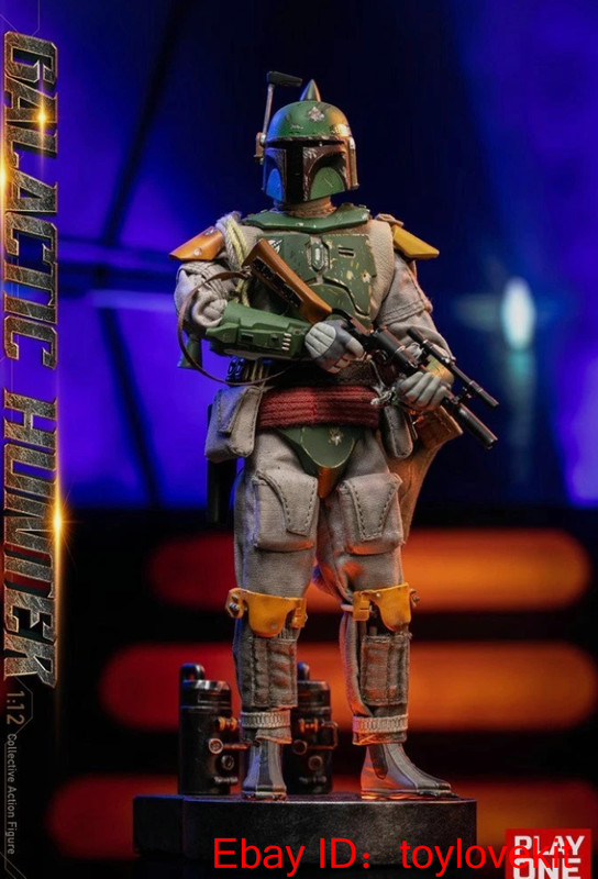 NEW Play One twelve POT-0006 1/12 Galactic Hunter Action Figure Model Toy 6"