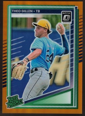 Theo Gillen 2025 Panini Donruss Optic Orange Prizm /199 #172 (RC) FREE SHIPPING!
