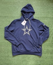 Nike Dallas Cowboys Hoodie Authentic NFL Sideline Standard Issue Size Large Navy