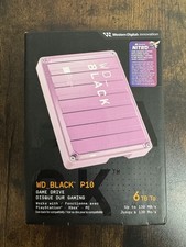 WD_BLACK 6TB Pink P10 Game Drive Portable External Hard Drive HDD