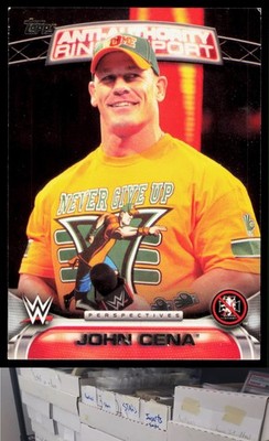 2016 Topps WWE #10AA John Cena Anti-Authority Ring Report - CA