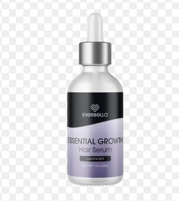 EverBella Ever Bella Hair Serum Essential Growth Lavender 1oz / 20g - New