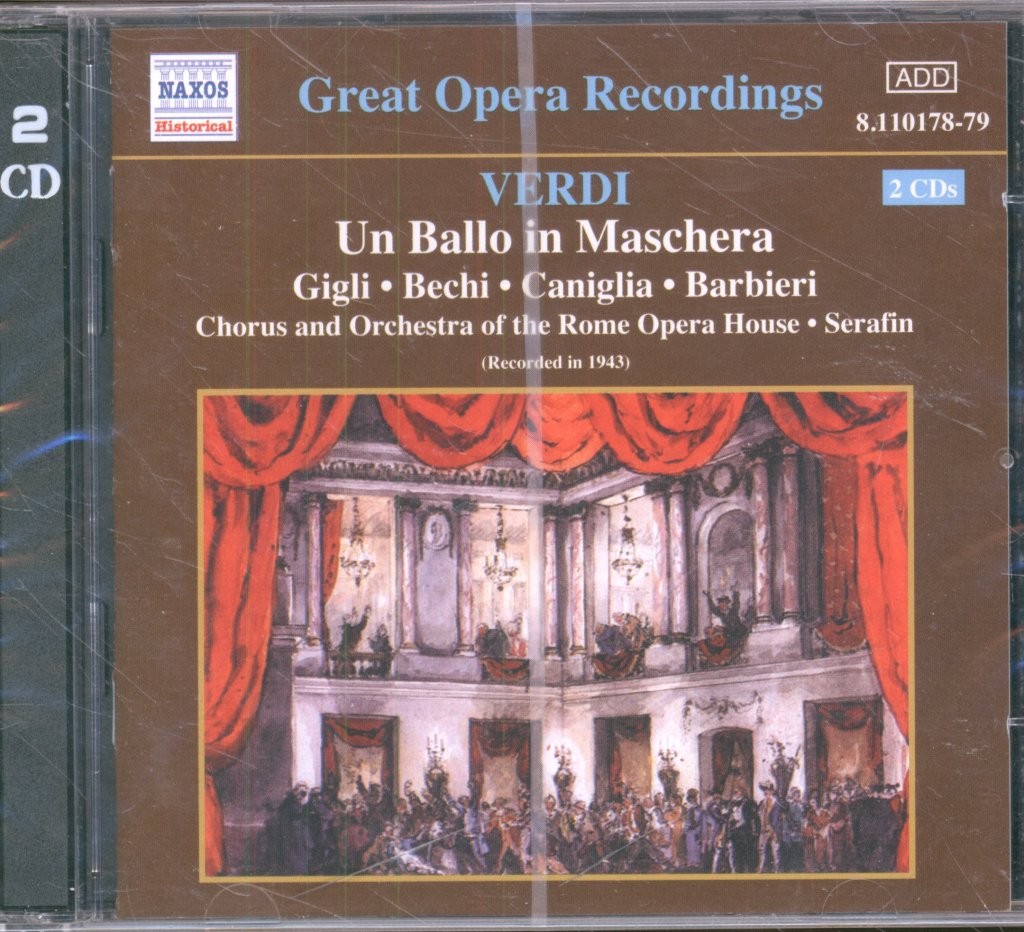 811017879 Orchestra Del Teatro Dell'opera Di Roma, Tullio Serafin Verdi -Un