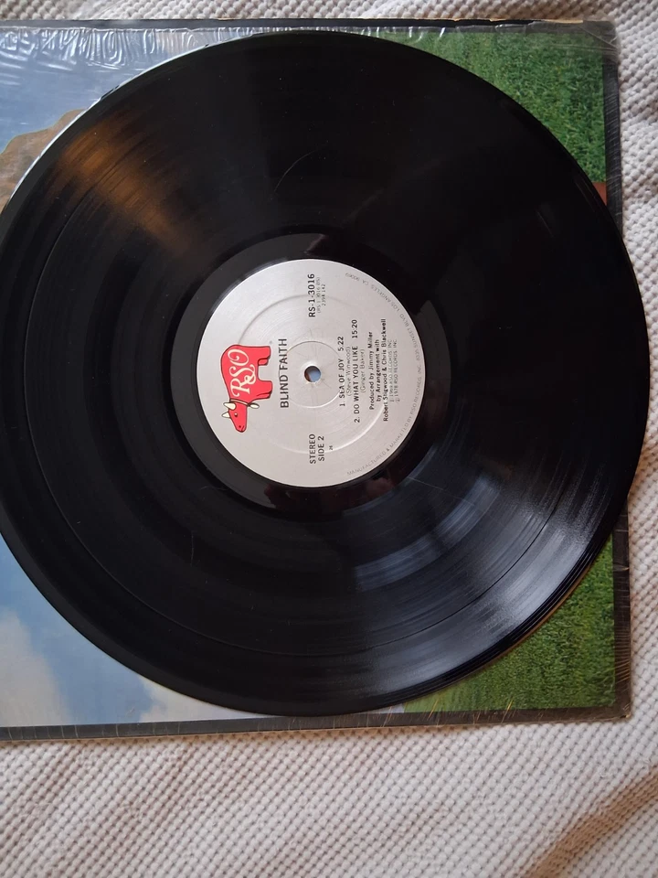 Blind Faith Self-Titled S/t Vinyl LP Record  Clapton Winwood - Image 3 of 4