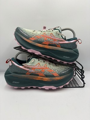 Asics Trabuco Max 4 Größe 5 Damen Trailrunningschuhe Grün Bunt 