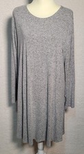 Old Navy Womens Sweater Dress Charcoal Gray Size XL Long Sleeve Casual 0292