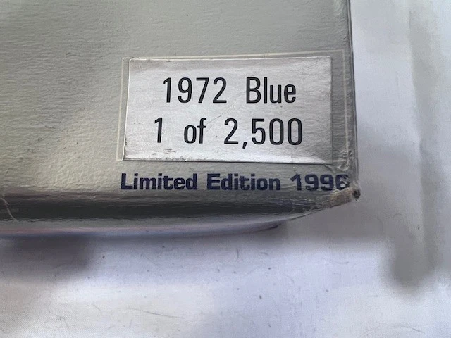 Banco fundido a presión azul Bobby Hamilton #43 STP 25 aniversario 1972 1:24 1 de 2.500 Foto 3 de 4