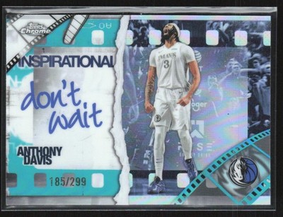 Anthony Davis 2025-26 Topps Chrome Inspirational Teal Refractor /299 #IP-13