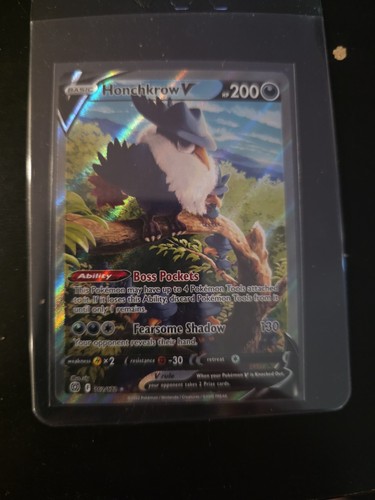 Honchkrow V (Alternate Full Art) 162/172 Swsh09: Brilliant Stars Holo