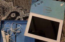 Used Cozyla Wi-Fi Digital Picture Album 10.1  White Smart App Email Instagram