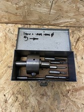 Boring head With Selection Of Carbide Tipped Bore Tools 3/4” shank
