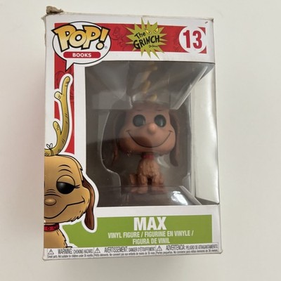 Funko Pop! Books How The Grinch Stole Christmas MAX #13 Dr. Seuss Damaged Box