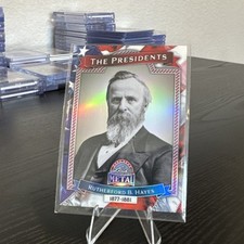 2026 Leaf Metal Presidents Day RUTHERFORD B. HAYES - TP-19 Foil Refractor #’d/5