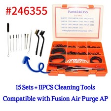 Aftermarket 246355 Kit Completo O-ring, Set di 15 per Pistola a Spruzzo Fusio Air Purge AP