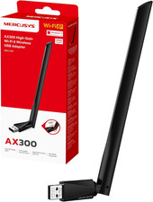 Tp-Link MA14H Chiavetta Wifi 6 Ax300Mbps, Wifi USB per PC Fisso, Antenna Ad Alto