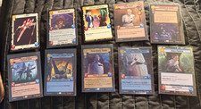 Star Wars TCG Lot 10 Cards — Mixed Characters Ships Events — Sleeved Collectible