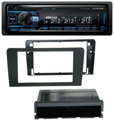 Alpine USB Bluetooth DAB Lenkrad Autoradio für Audi A3 8P 03-12 Bose Aktivsystem