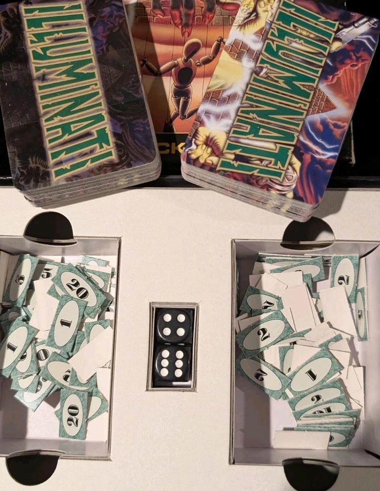 Illuminati The Games of Conspiracy 1999 Deluxe Edition By Steve Jackson Games - Image 4 of 4