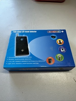 CC308+ Anti Spy Bug Detector Wireless RF Signal Camera Finder Laser Lens Tracker