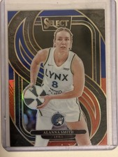 2025 WNBA Select Basketball Red And Blue Prizm Premier Level /399 Alanna Smith